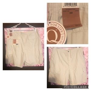 Cargo khaki shorts size 40w nwt